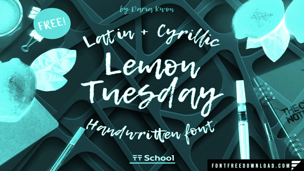 Lemon Tuesday Handwritten Font Free Download