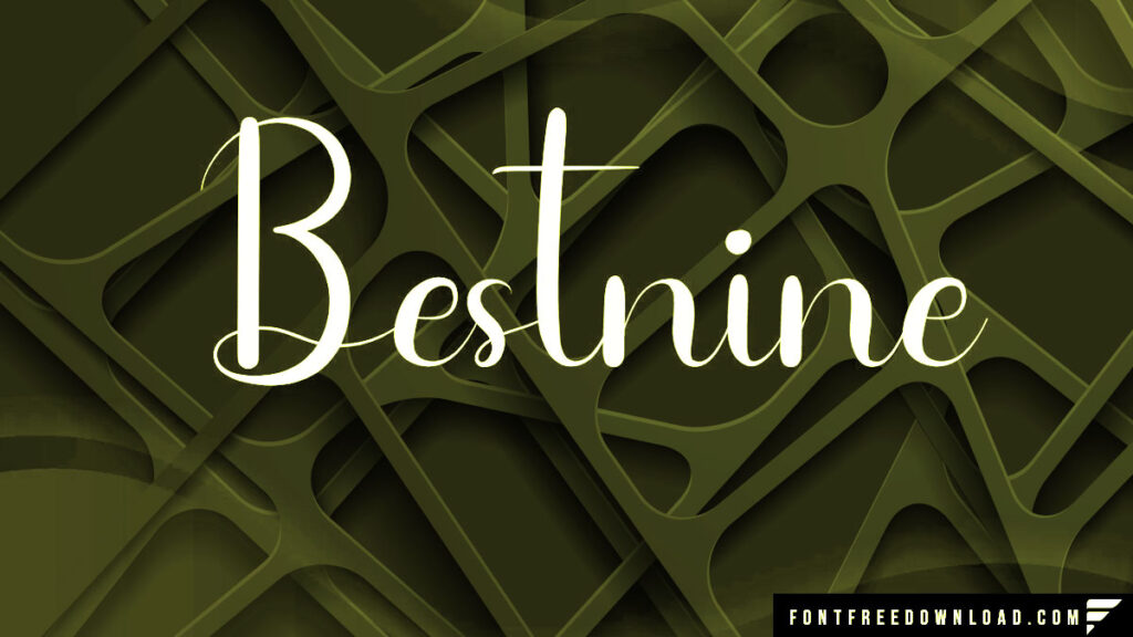 Licensing for Bestnine Fonts