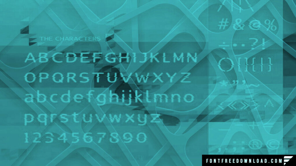Lucy Glitch Font Free Download