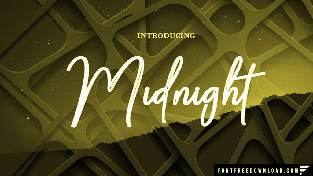 Midnight Font Free Download TTF