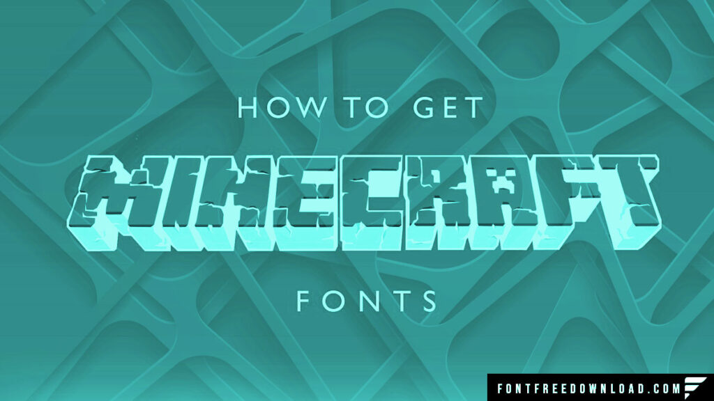 Minecraft Font Free Download