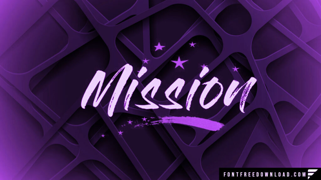 Mission Font Free Download