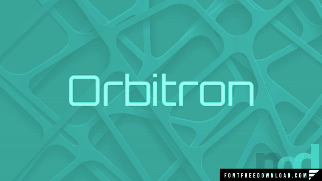 Orbitron Font Family Free Download