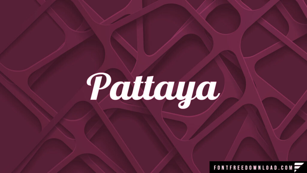 Pattaya Font Free Download