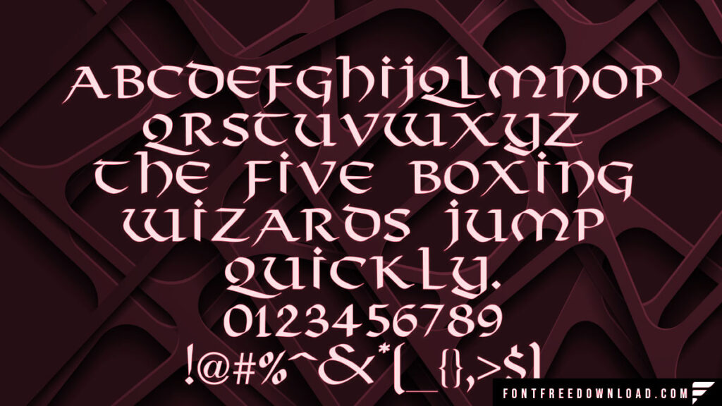 Pirate Font View