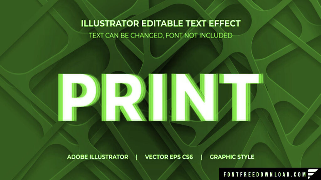 Print Font Free Download TTF