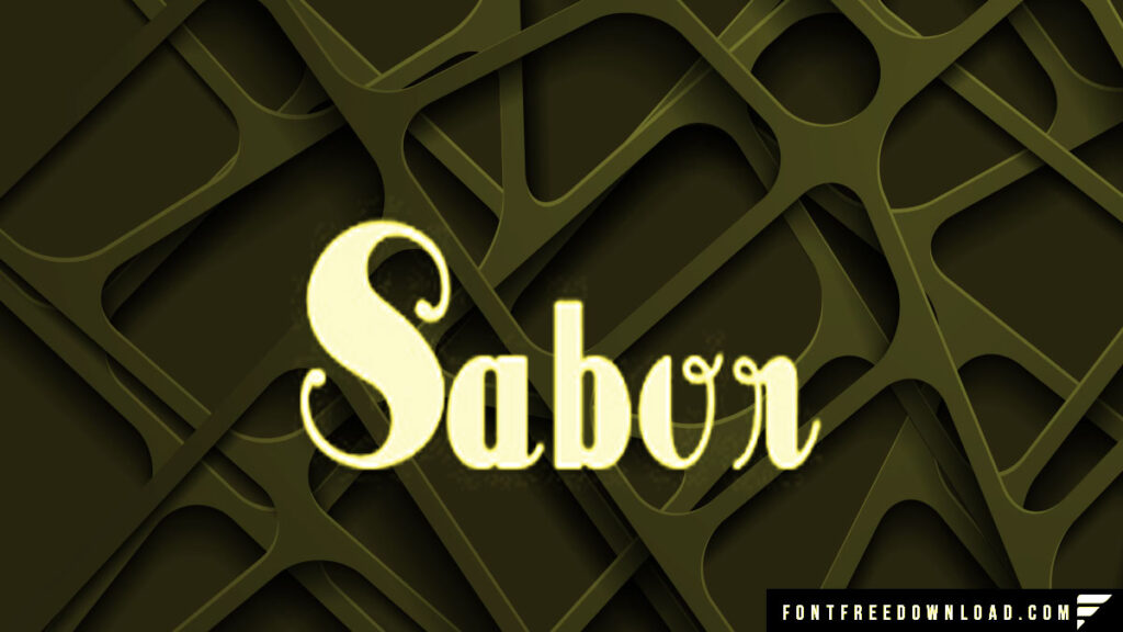 Sabor Font Free Download