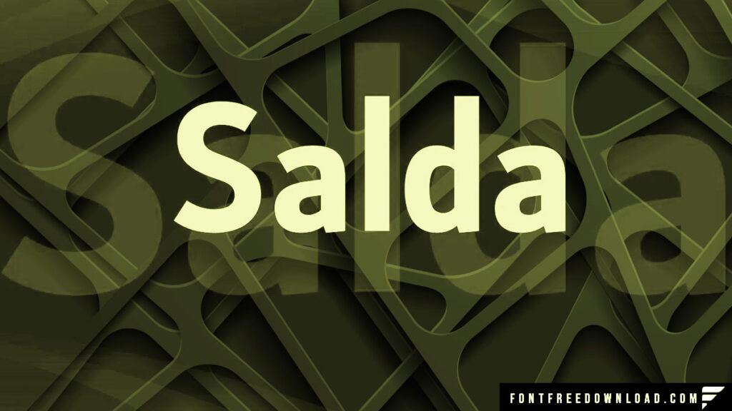 Salda Font Free Download