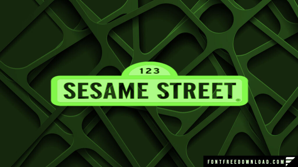 Sesame Street Font Similar