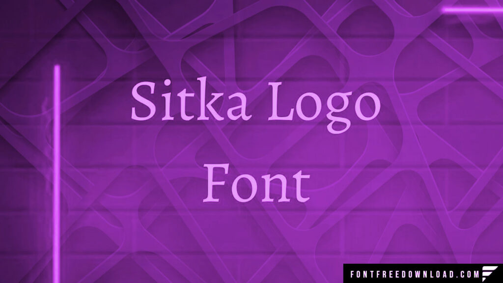 Sitka Banner Font Free Download