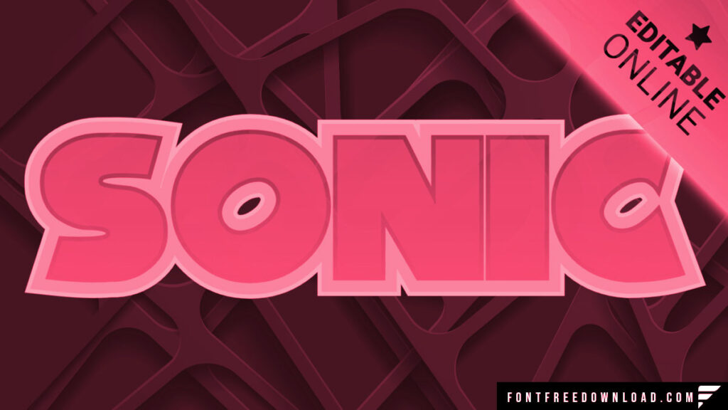 Sonic Font Free Download