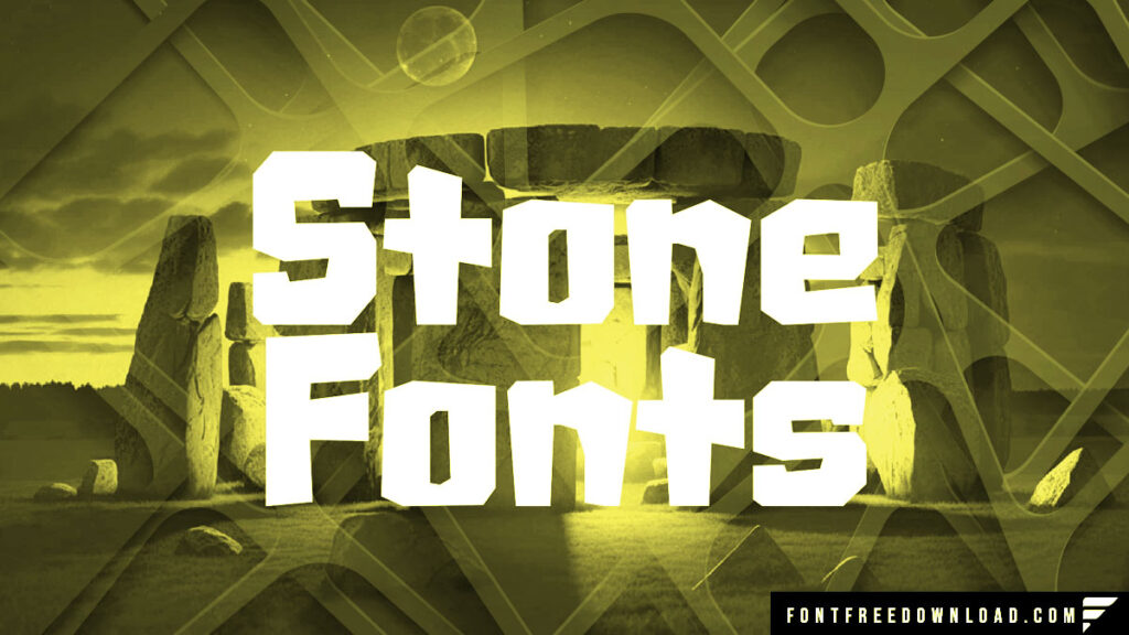 Stone Font Free Download