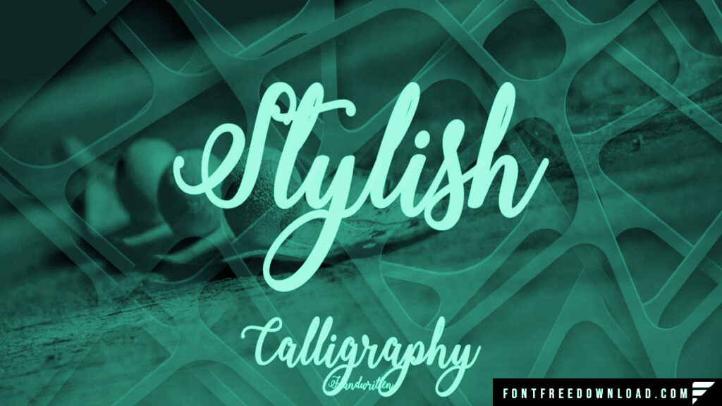Stylish Calligraphy Font Free Download