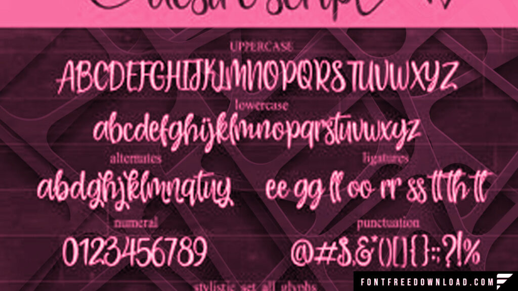 Teyenc Typeface Font Free Download