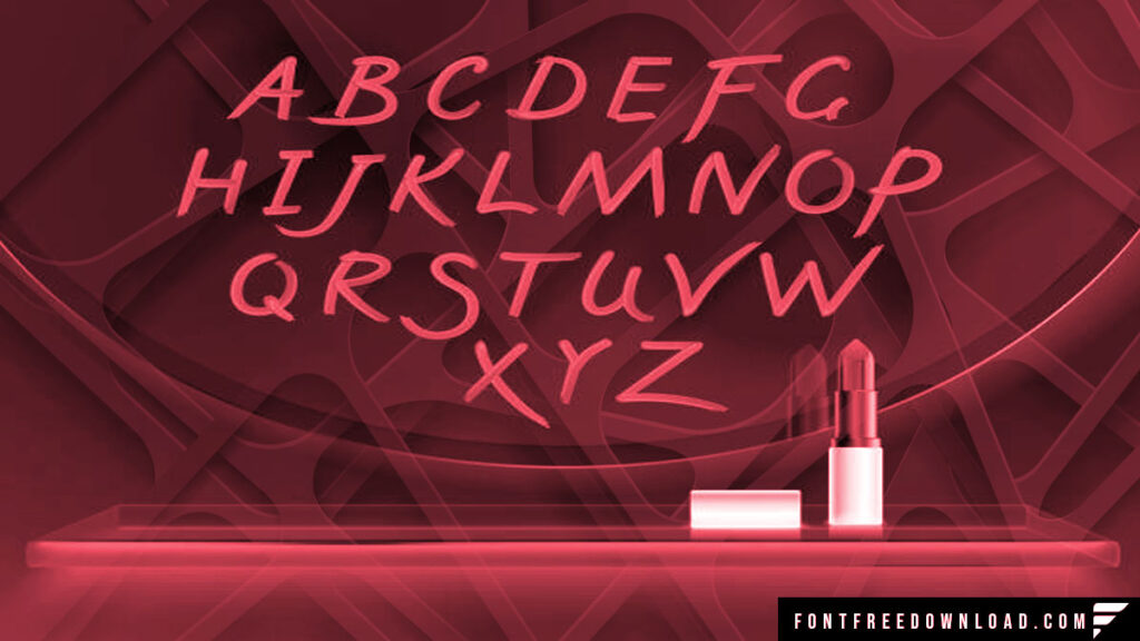 The Lipstick Font Collection: A Diverse Array of Elegant Styles