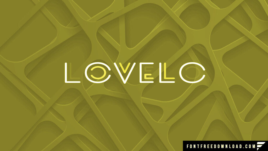 The Lovelo Typeface Collection