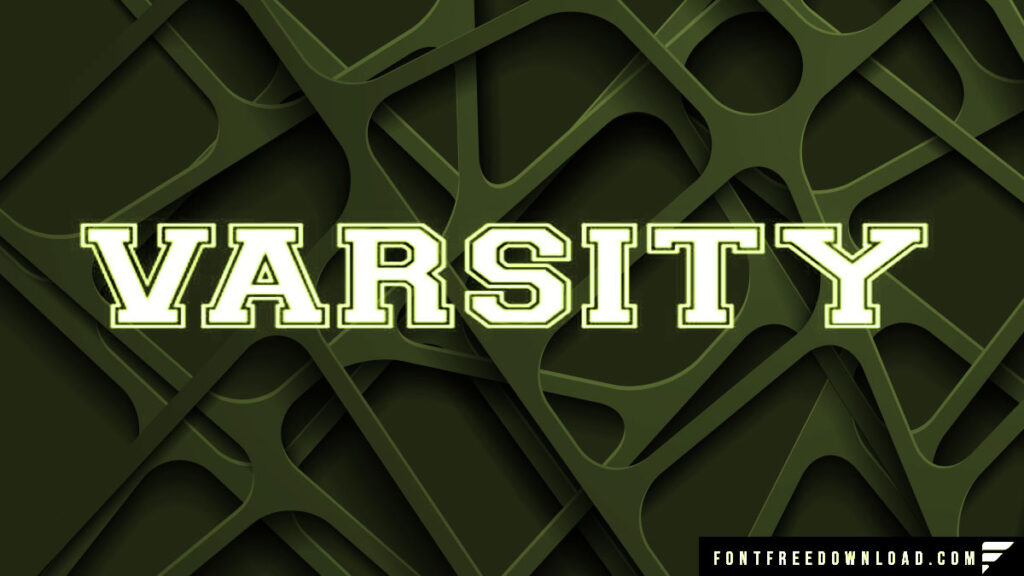 Varsity Font Free Download