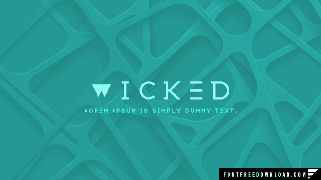 Wicked Font Free Download TTF