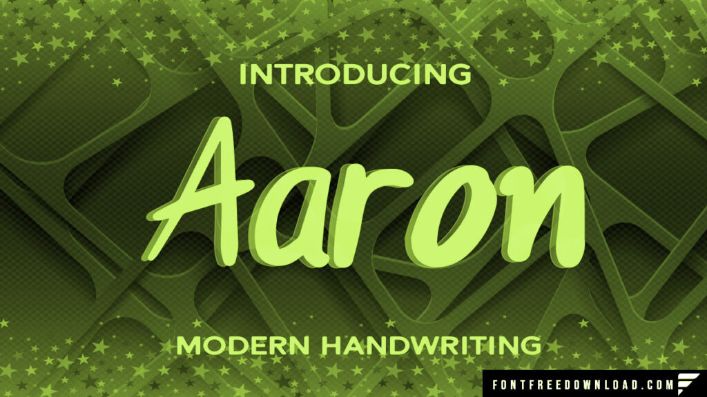 Aaron Font Free Download