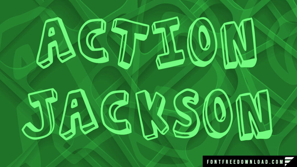 Action Jackson Font Free Download