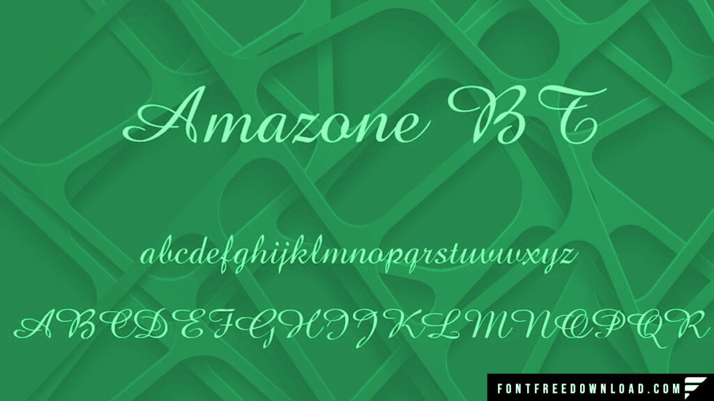 Amazone BT Font Download for Desktop