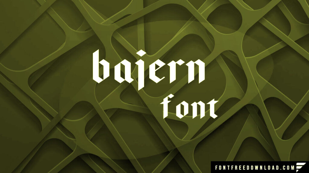 Bajern Font Free Download