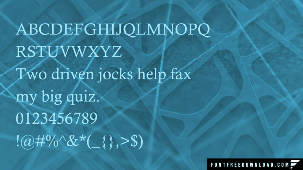 Calisto Font View