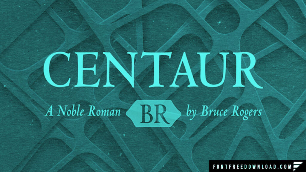 Centaur Font Free Download