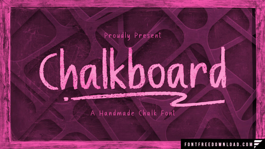 Chalk Font Free Download