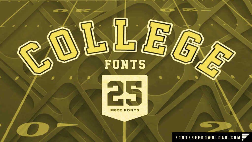 College Block Font Free Download