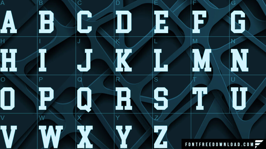 College Block Font Free Download TTF