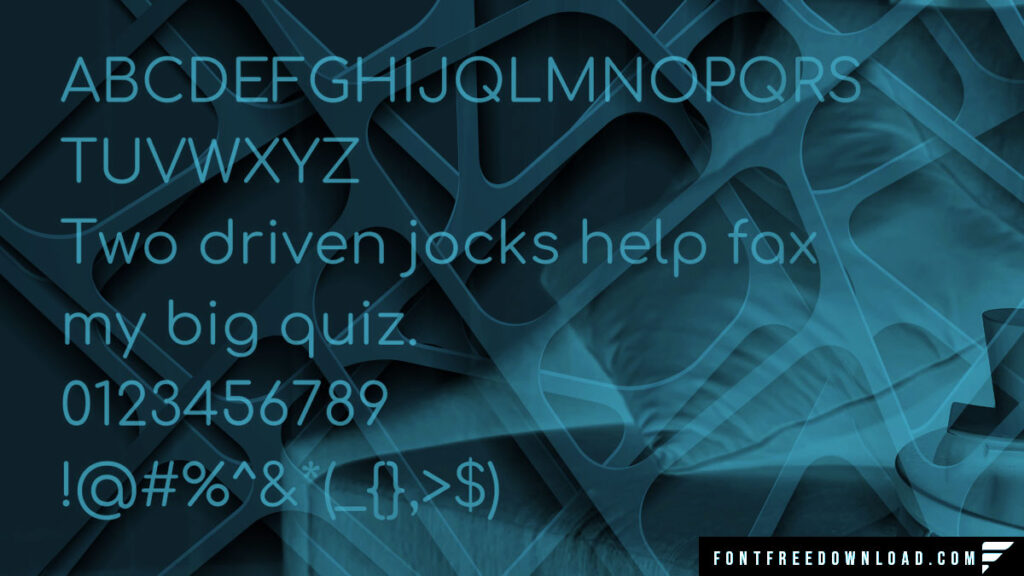 Comfortaa Font View