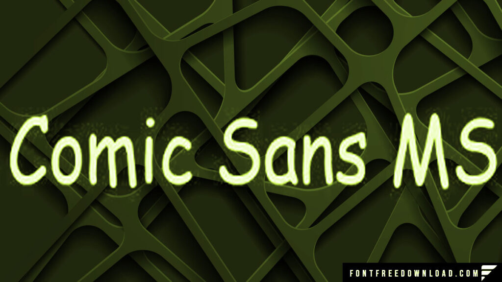 Comic Sans MS Font Free Download