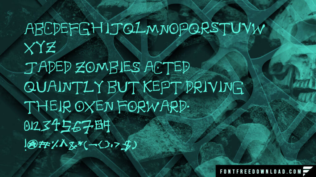 Death Note Font View