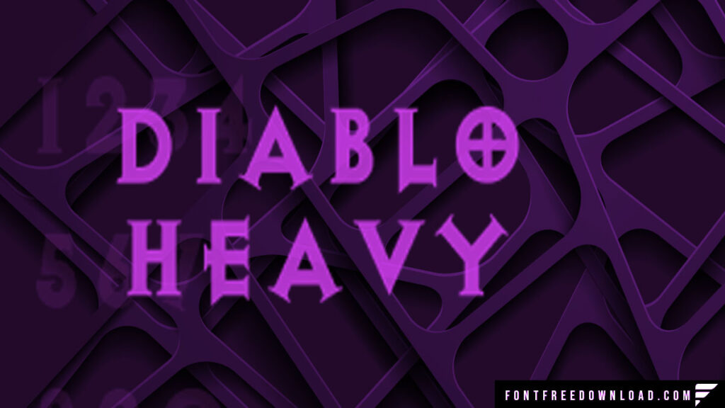 Diablo Heavy Font Free Download