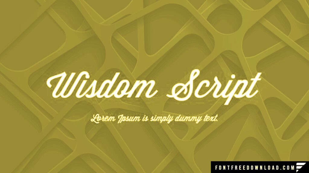 Discover the Versatility of the Wisdom Font Collection