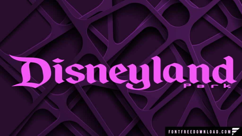 Disneyland Font Free Download