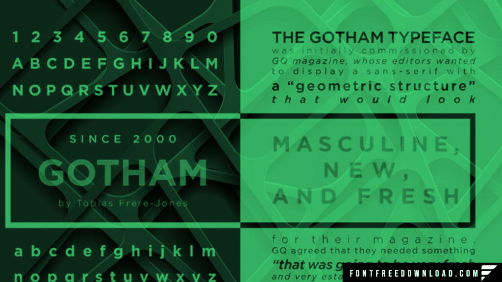 Download Gotham Font for Free