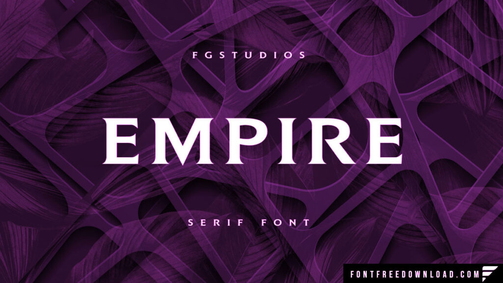 Empire Font Free Download