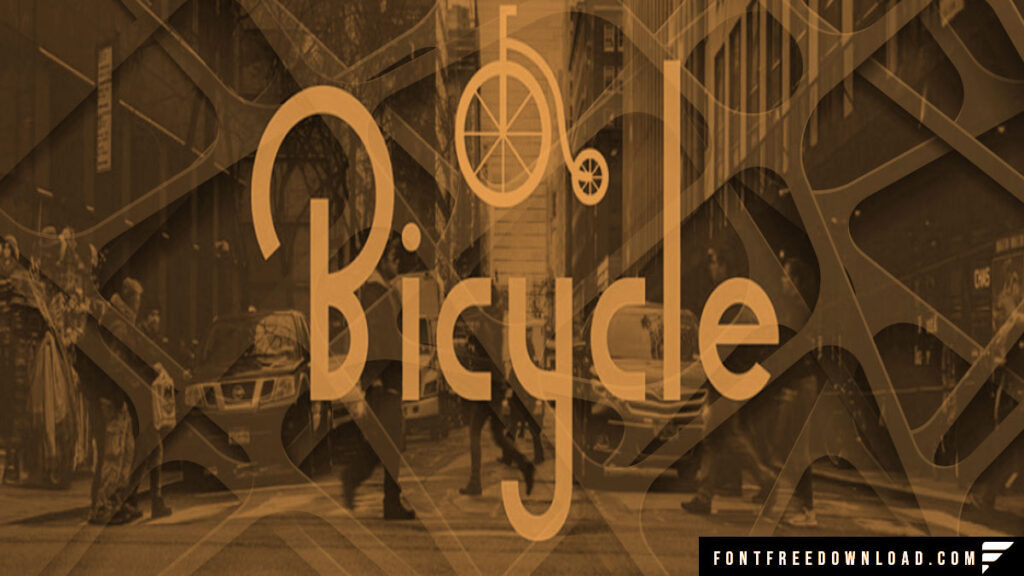 Explore the Elegance of Bicycle Sans Serif Typeface