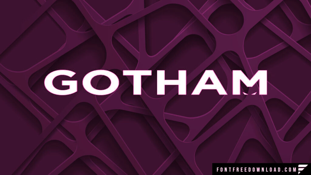 Exploring the Elegance of Gotham Book Font