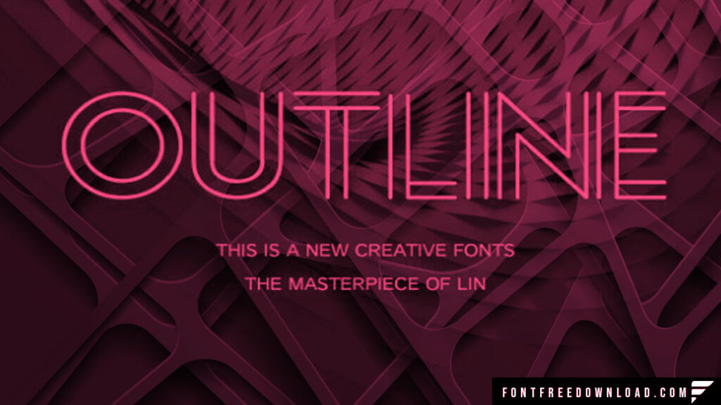 Exploring the Versatility of Outline Fonts