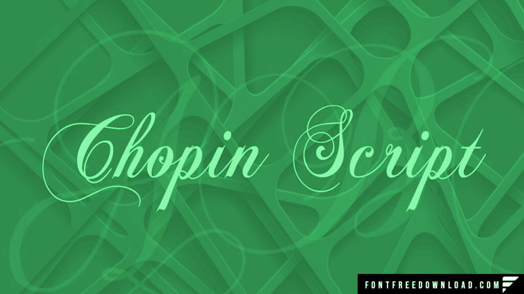 Free Chopin Script Font: Elevate Your Designs at No Cost