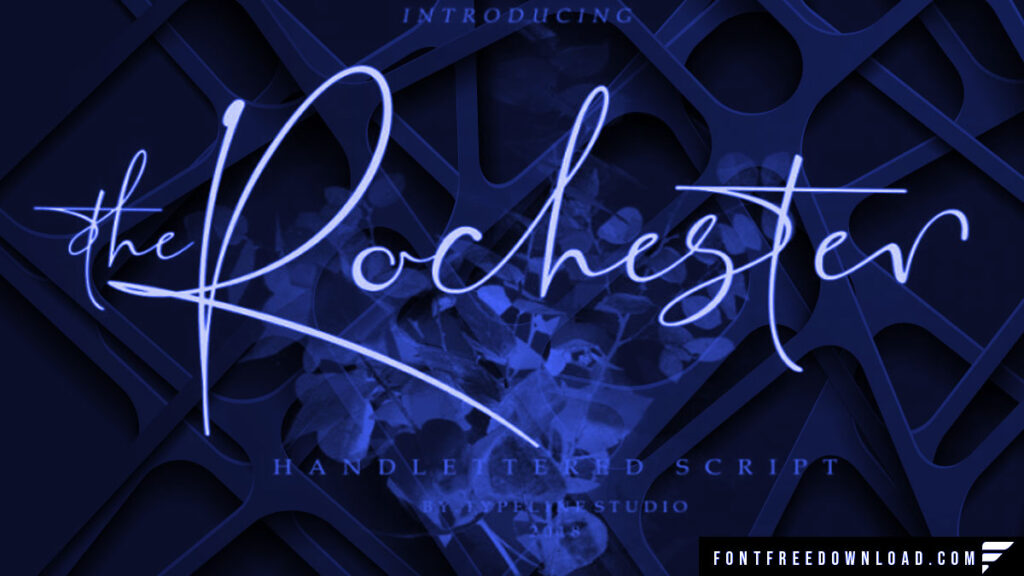 Free Download of the Rochester Font