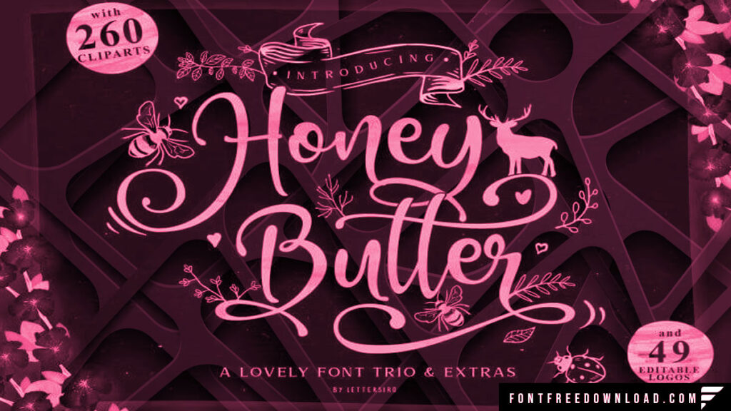 Free Honey Butter Script Font