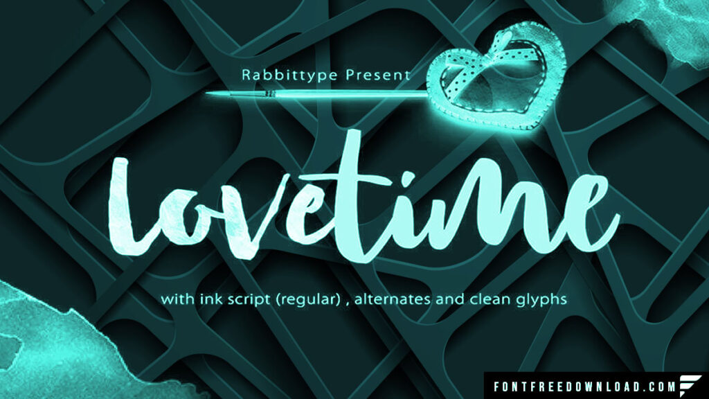 Free Lovetime Script Font