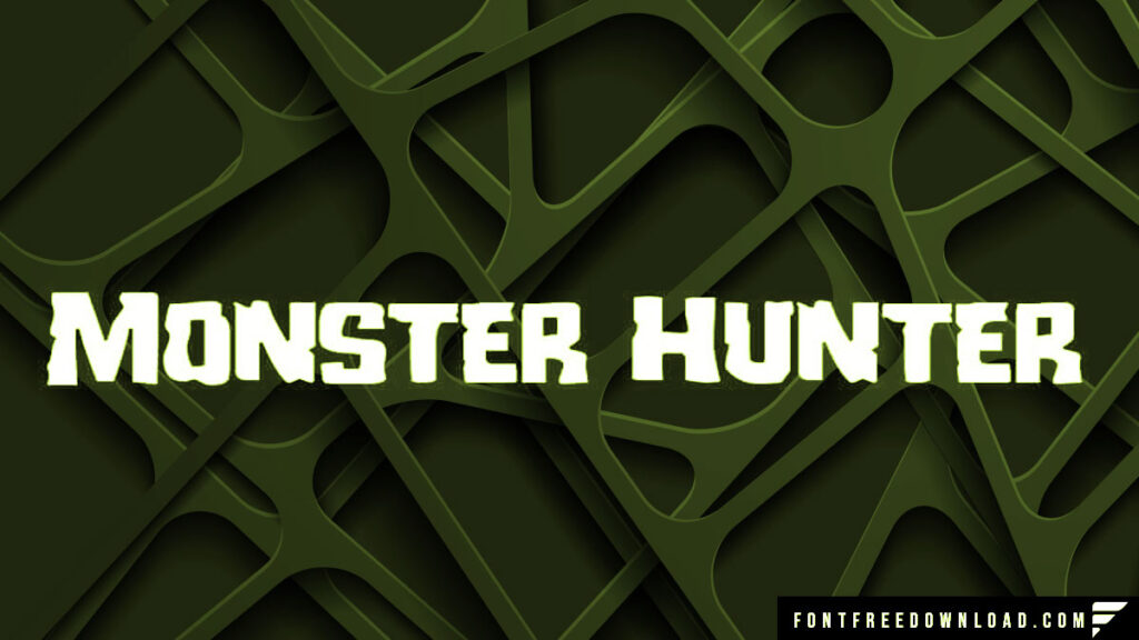 Free Monster Hunter Font Available Now!