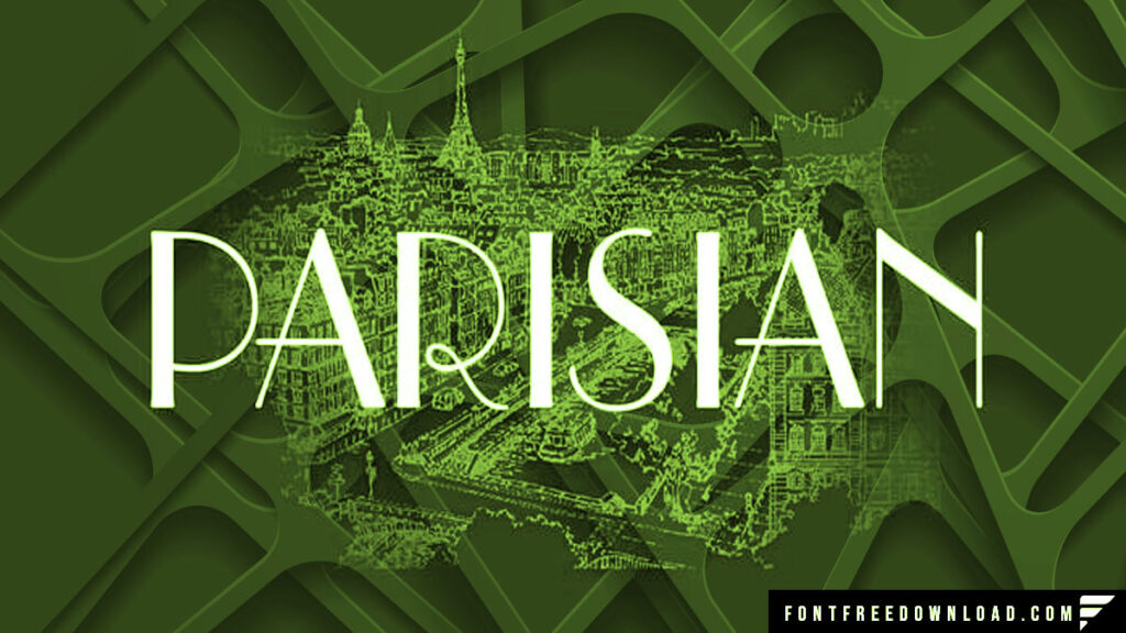 Free Parisian Font