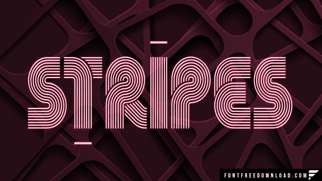 Free Stripes Font Download