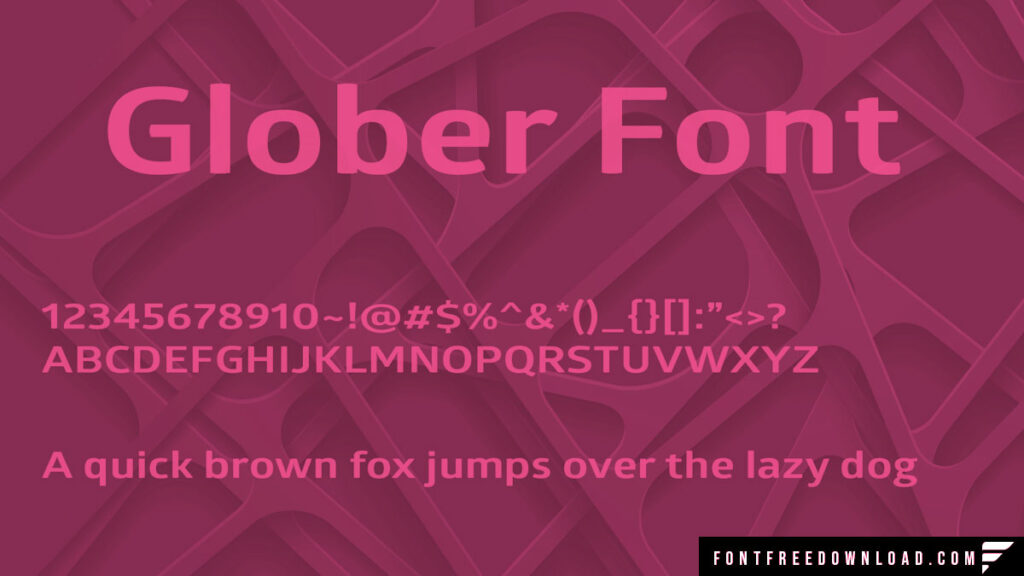 Glober Font Free Download